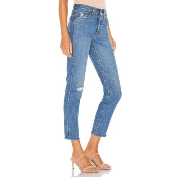 LEVI'S Premium Wedgie Icon Size 24 Athens Hera - Picture 2 of 10